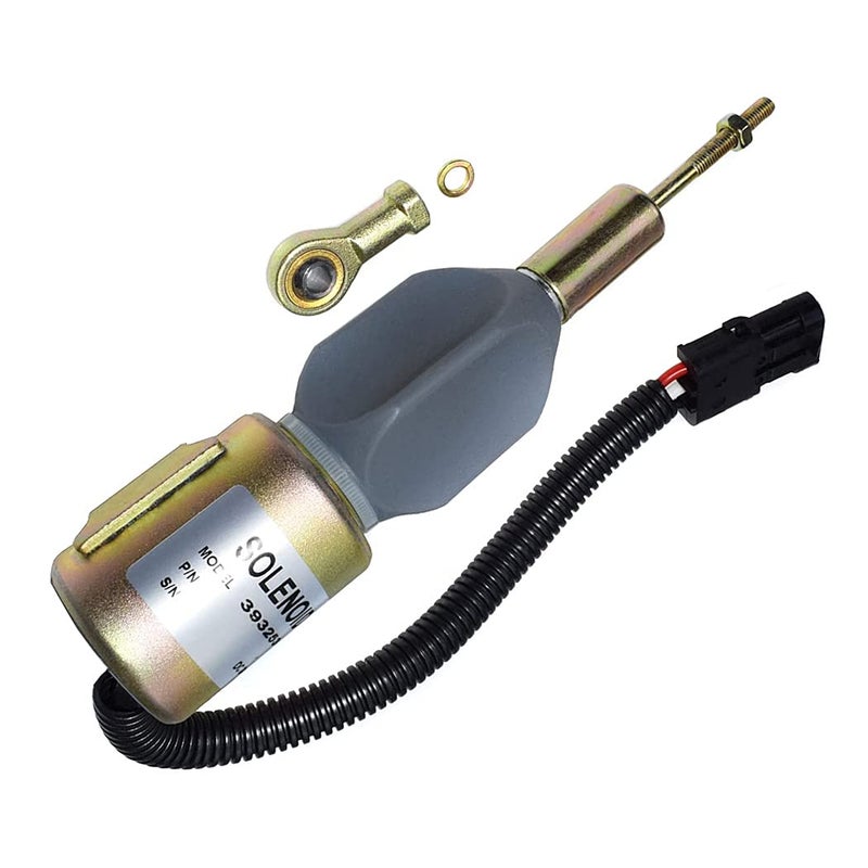 Earlyred 3932529 Fuel Shut Off Solenoid 3932929 SA-4756-12 SA-4891-12 3930658 3935431 SA475612 J932529 Compatible with Cummins Diesel Engine 6BT 4BT 5.9L 12V Solenoid - Image 5